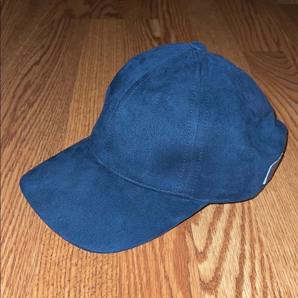 Unisex Love Your Melon Navy Suede Adjustable Hat